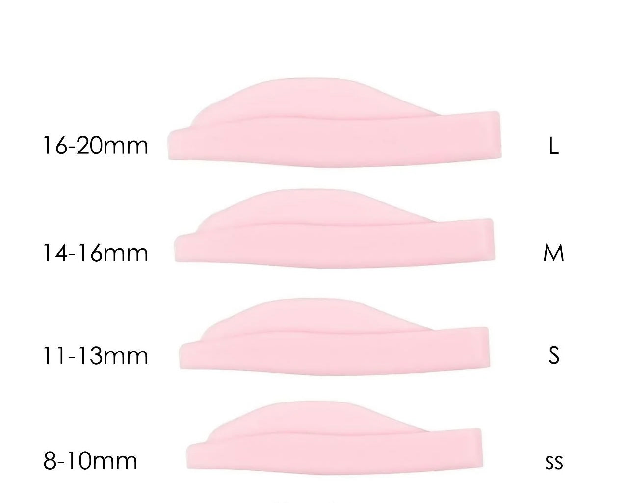 Lash Lift silikoonide komplekt