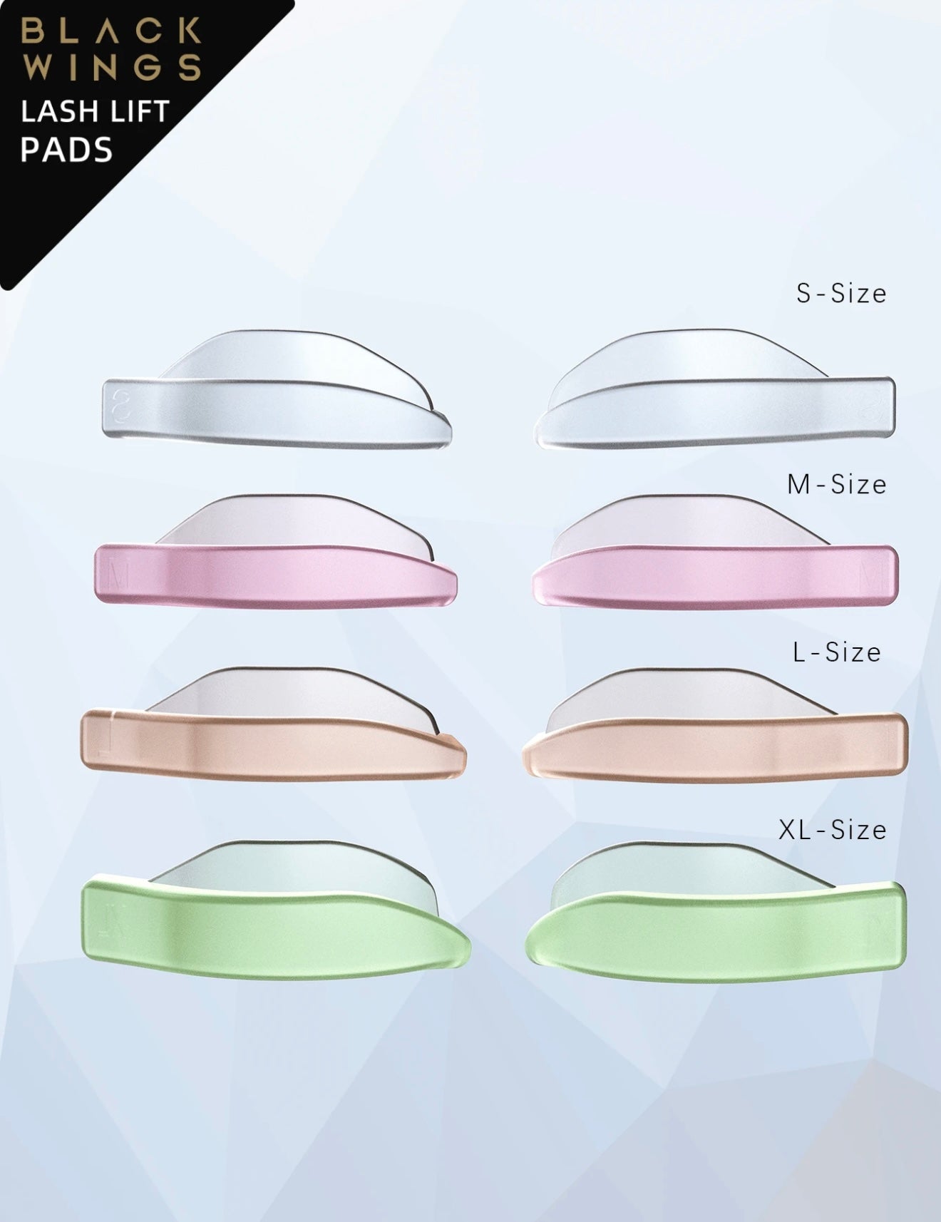 Lash Lift silikoonide komplekt