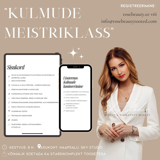 Koolitus "KULMUDE MEISTRIKLASS" - Sky Studio
